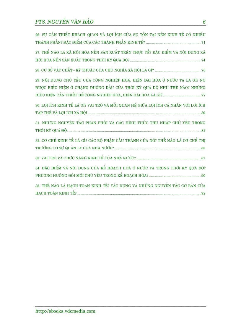 image for page Hướng dẫn ôn thi môn kinh tế chính trị