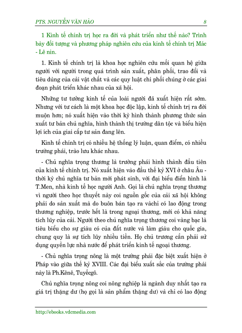 image for page Hướng dẫn ôn thi môn kinh tế chính trị