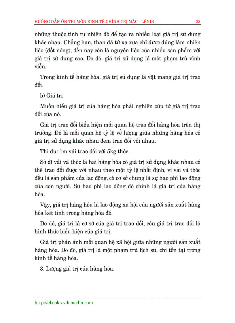 image for page Hướng dẫn ôn thi môn kinh tế chính trị