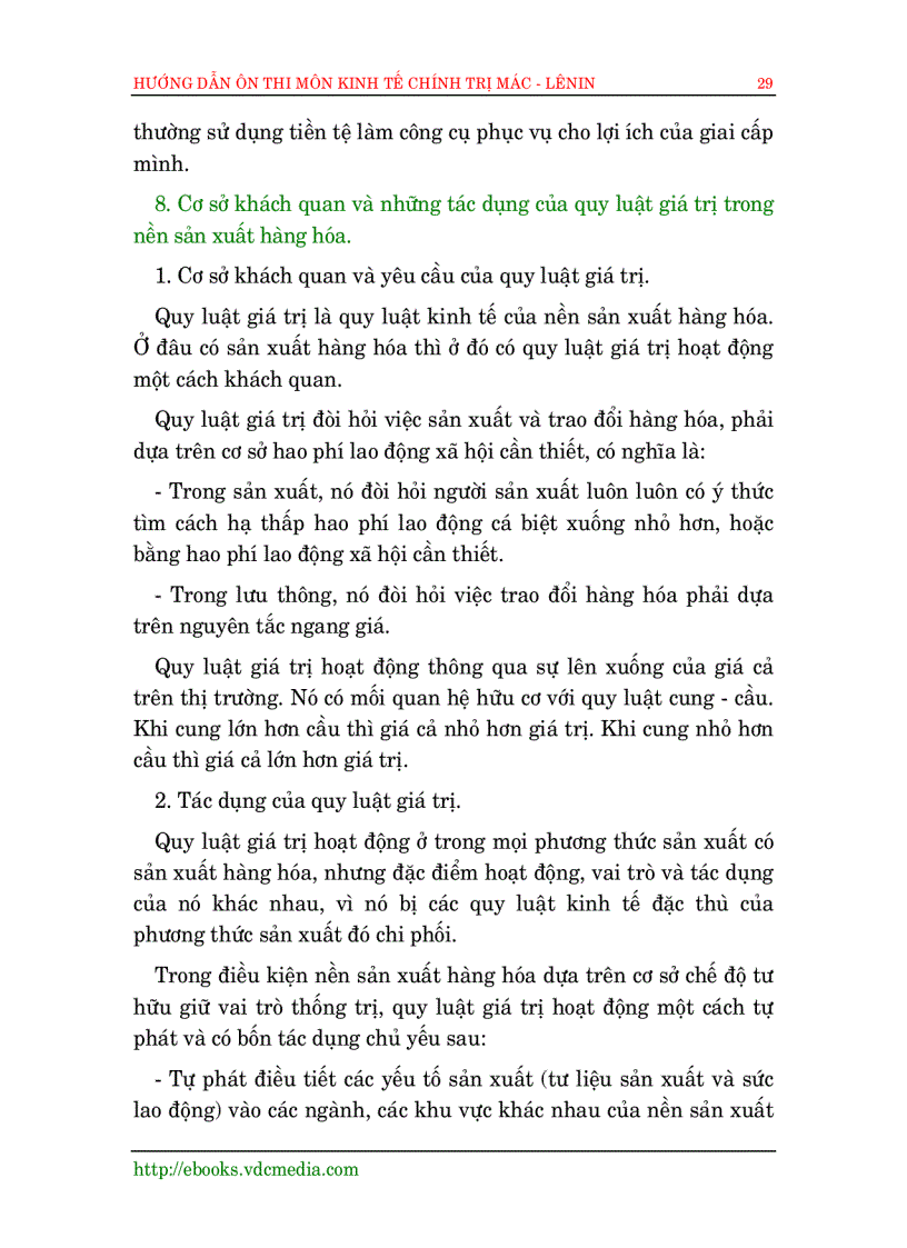 image for page Hướng dẫn ôn thi môn kinh tế chính trị