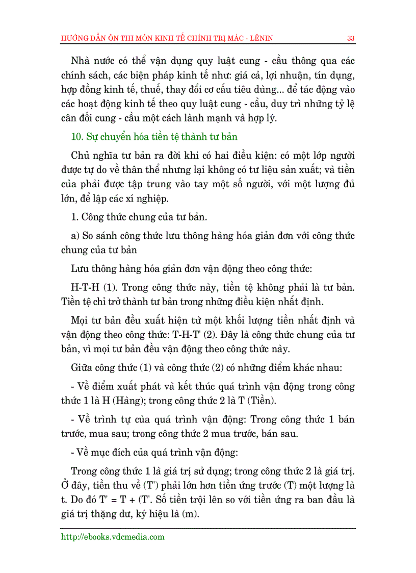 image for page Hướng dẫn ôn thi môn kinh tế chính trị