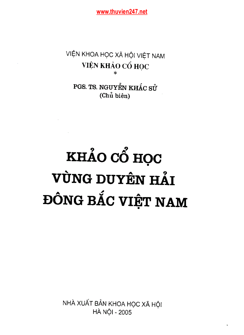 Khảo cổ học vùng duyên hải Đông bắc Việt Nam