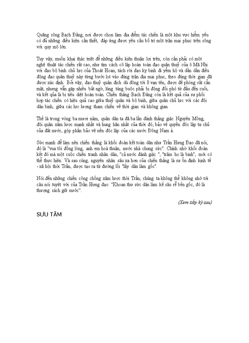 image for page Những chiến thắng nổi tiếng của dân tộc ta phần 2