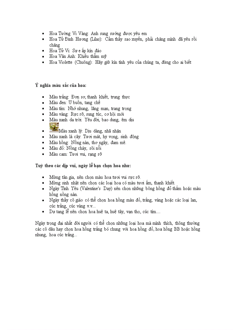 image for page Ý nghĩa của các loài hoa