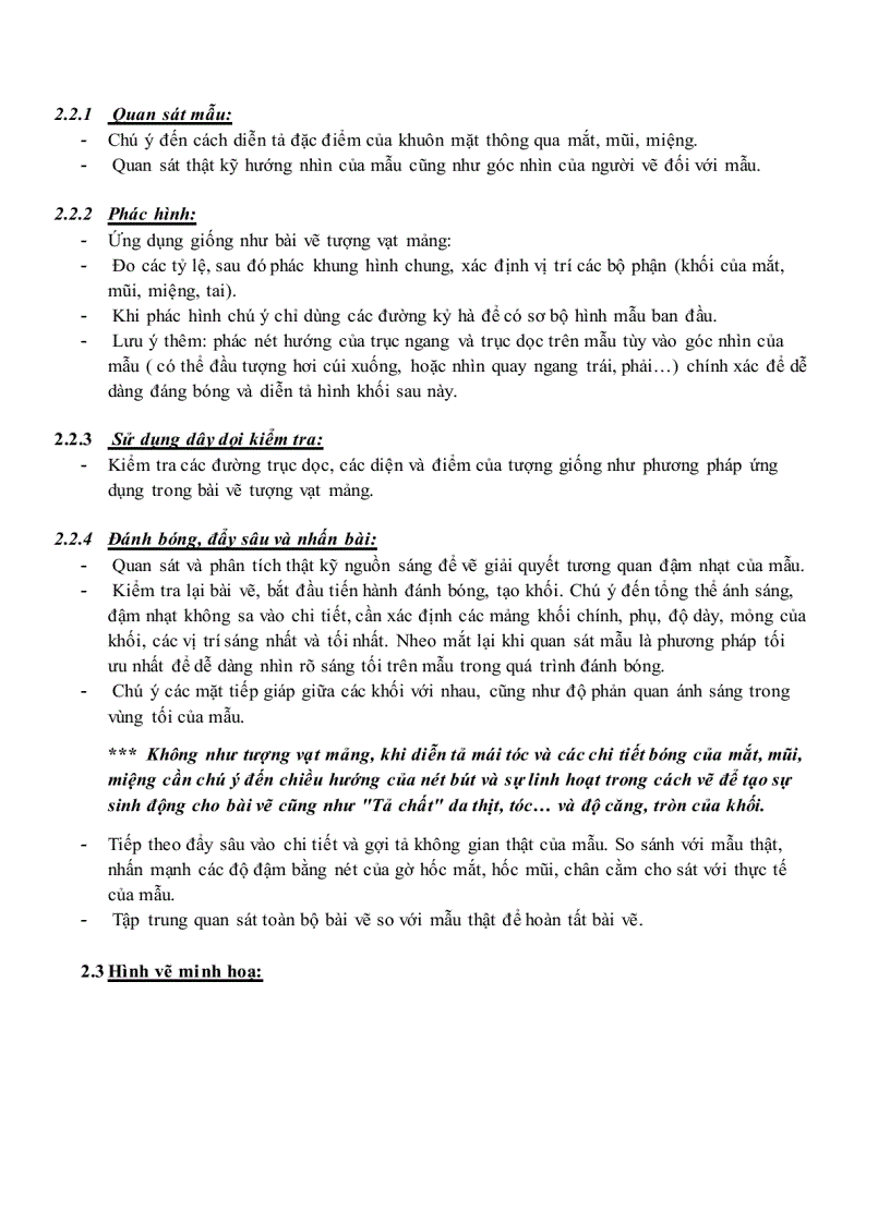 image for page Bài giảng hình họa 2