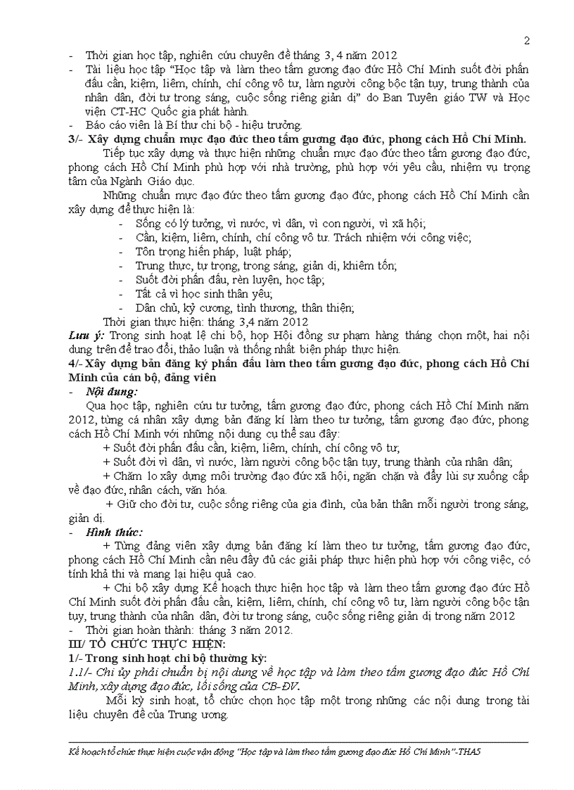 image for page Bài thu hoạch học tập và làm theo tấm gương đạo đức Hồ Chí Minh 2012