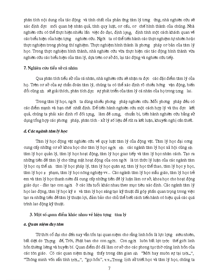 image for page Đề cương bài giảng tâm lý học