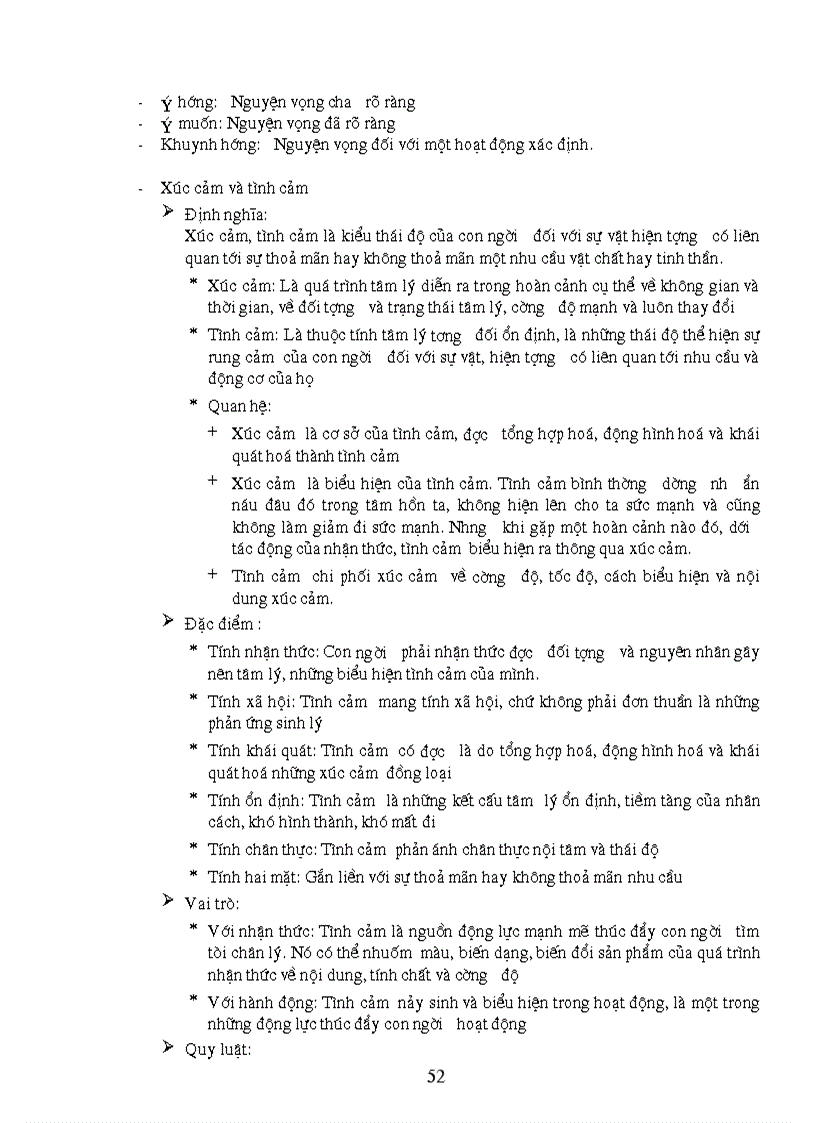 image for page Đề cương bài giảng tâm lý học