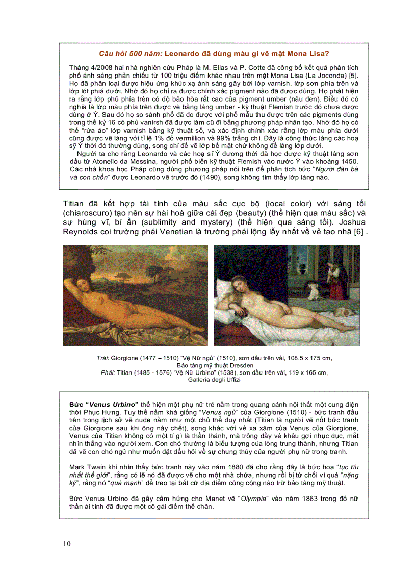 image for page Sơ lược về kỹ thuật vẽ sơn dầu