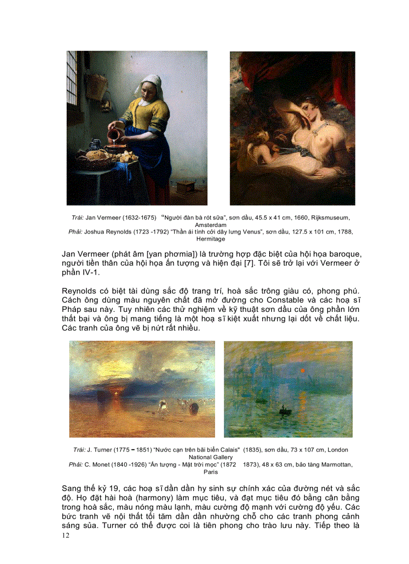 image for page Sơ lược về kỹ thuật vẽ sơn dầu