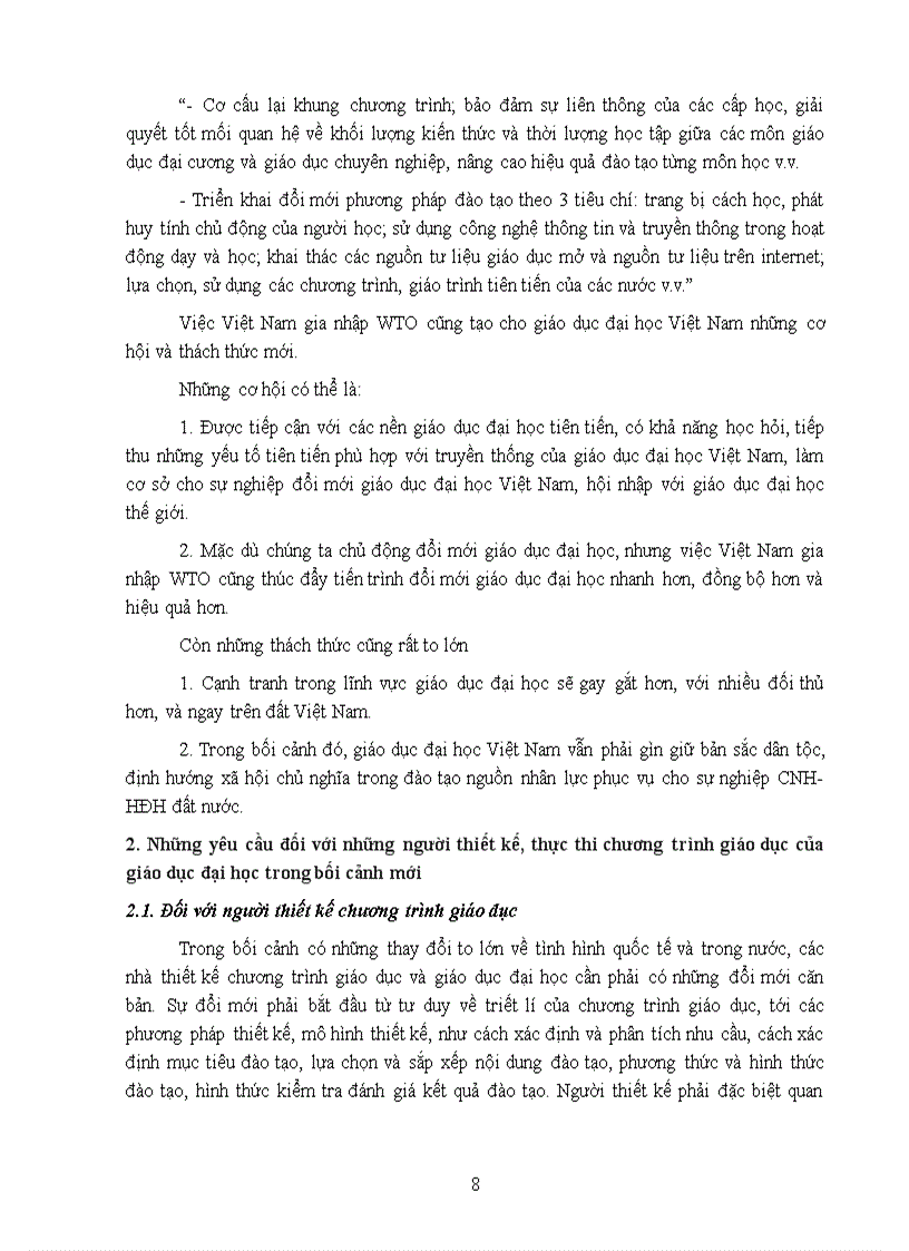 image for page Thiết kế và đánh giá chương trình giáo dục