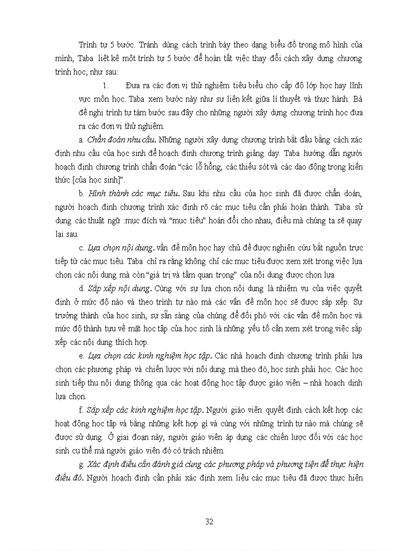 image for page Thiết kế và đánh giá chương trình giáo dục