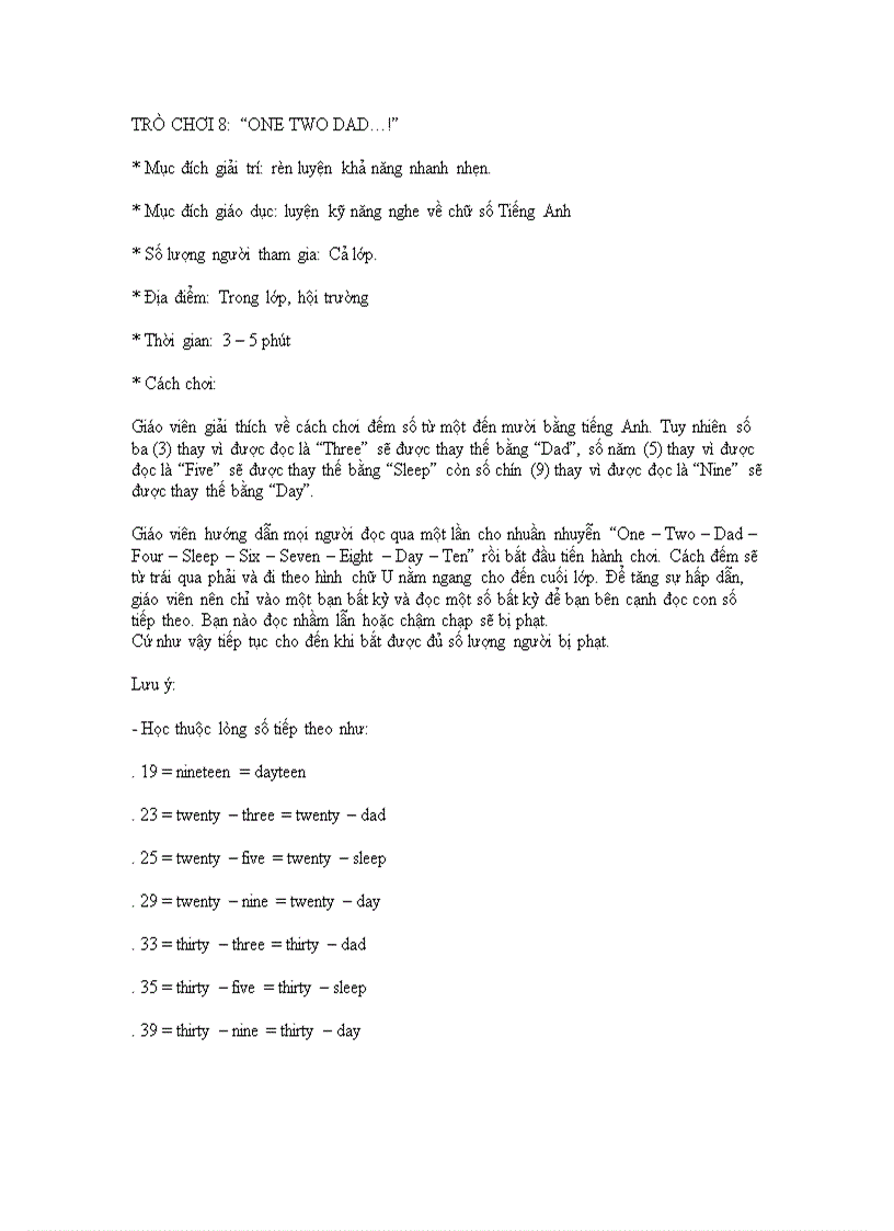 image for page 11 tro choi bo tro tieng anh