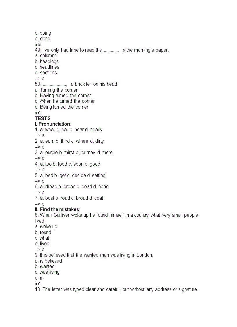 image for page 1500cau trac ngiem Anh Van