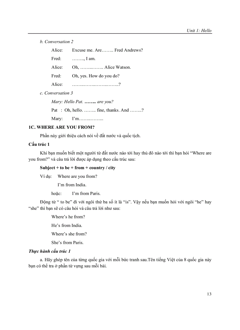 image for page Bài giảng tiếng Anh A 1