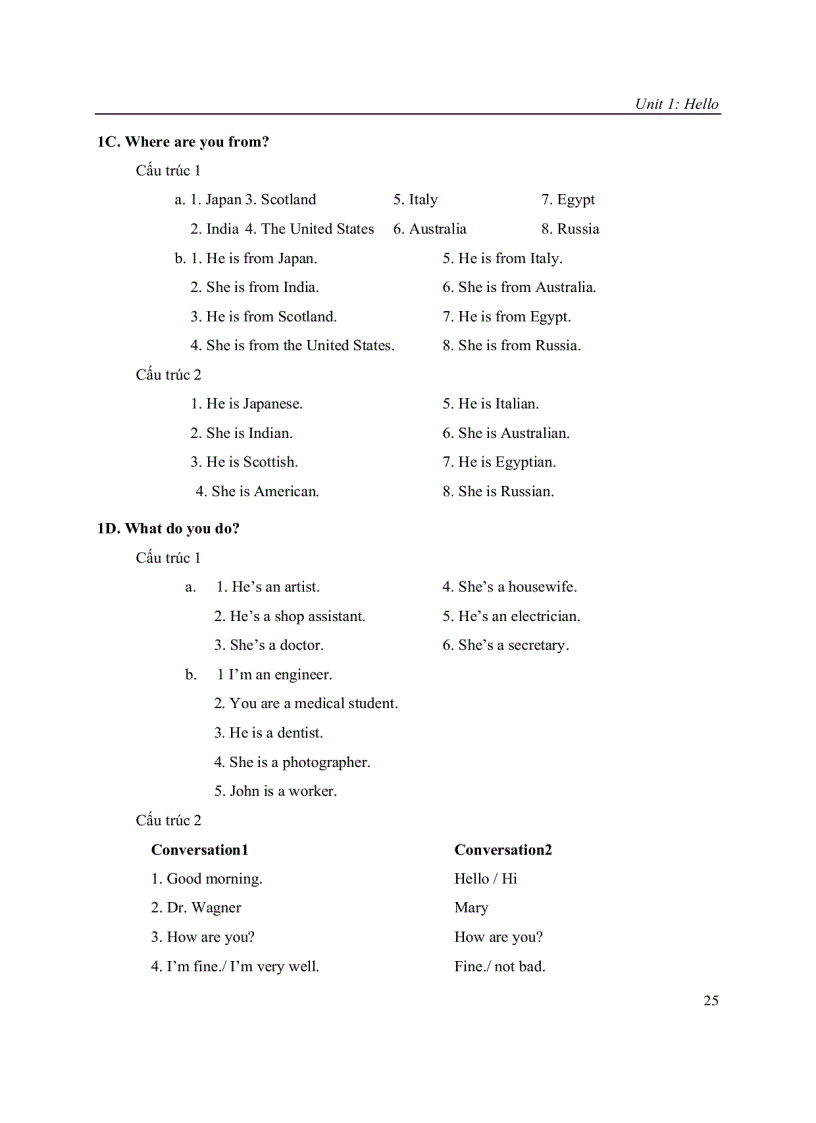 image for page Bài giảng tiếng Anh A 1