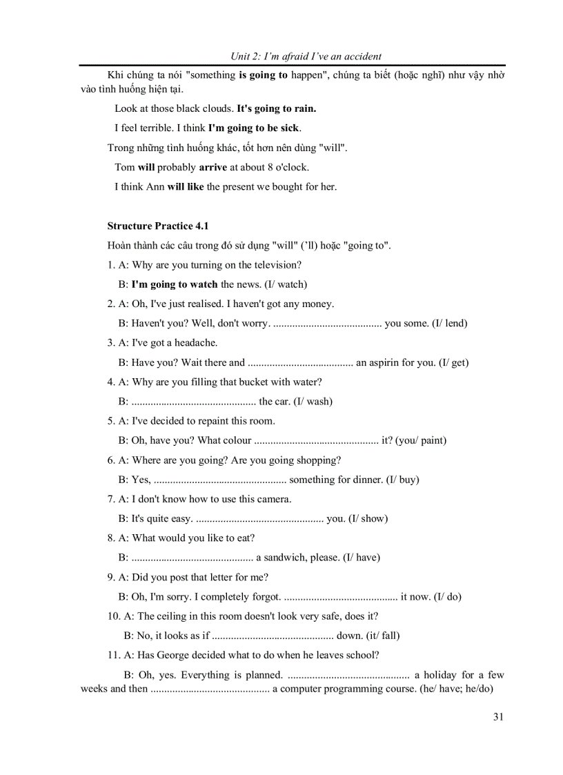 image for page Bài giảng tiếng Anh A 2