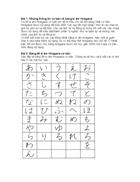 Bảng chữ cái Tiếng Nhật