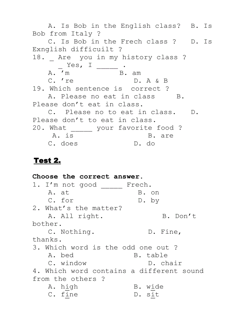 image for page Bộ đề trắc nghiệm Anh văn