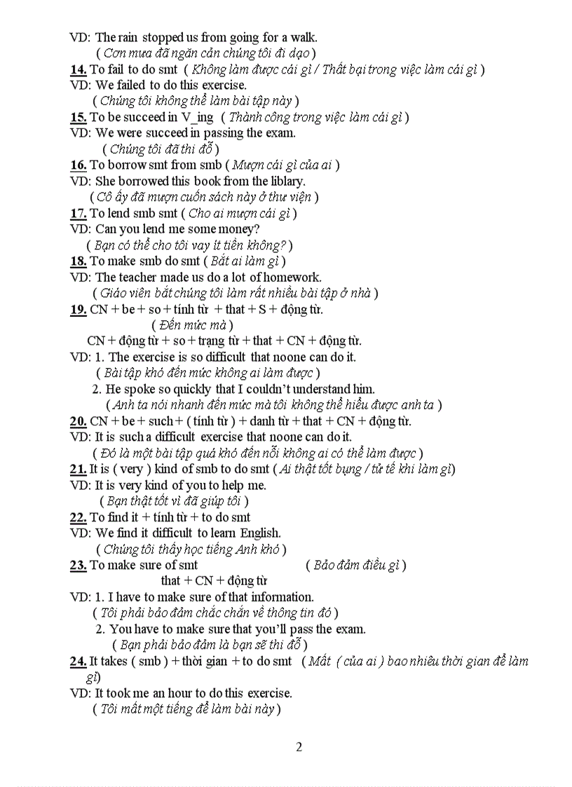 image for page Các cấu trúc câu cơ bản trong tiếng Anh