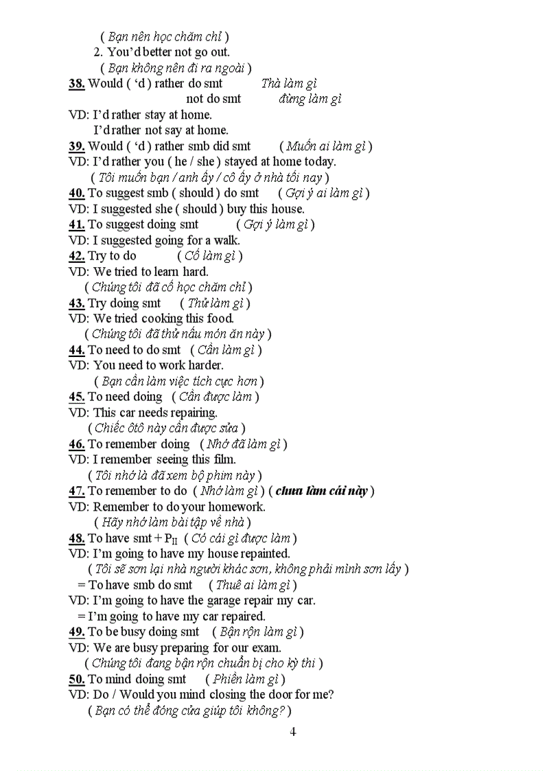 image for page Các cấu trúc câu cơ bản trong tiếng Anh
