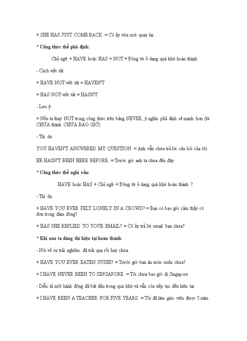 image for page Các thì trong tiếng anh