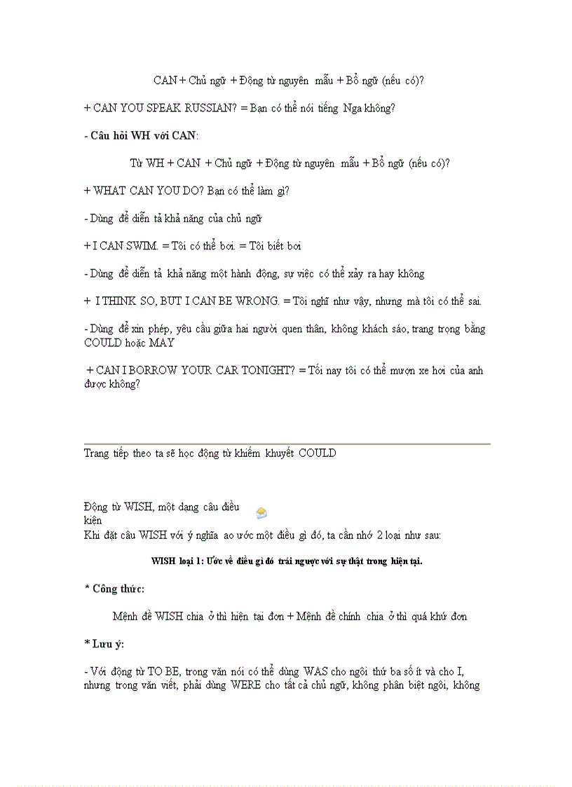 image for page Các thì trong tiếng anh