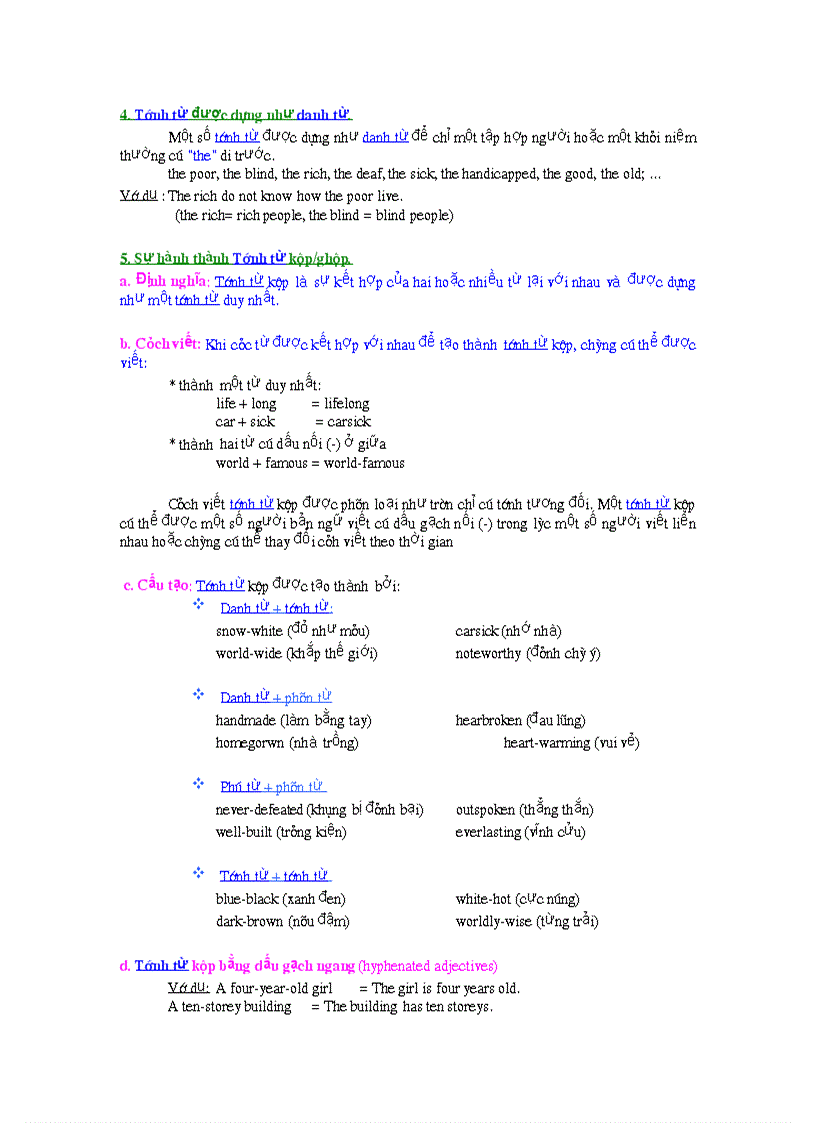 image for page Các thì trong tiếng anh