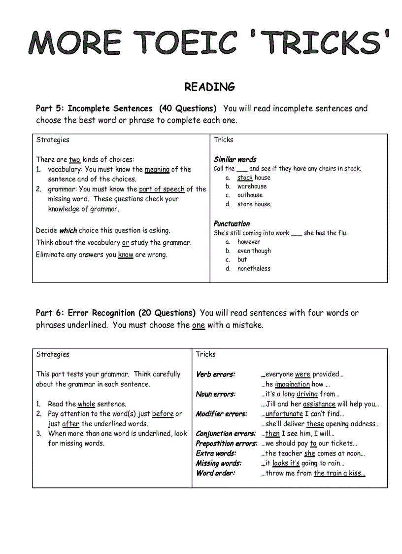 image for page Chiến Lược Học Tập Luyện Thi Toeic