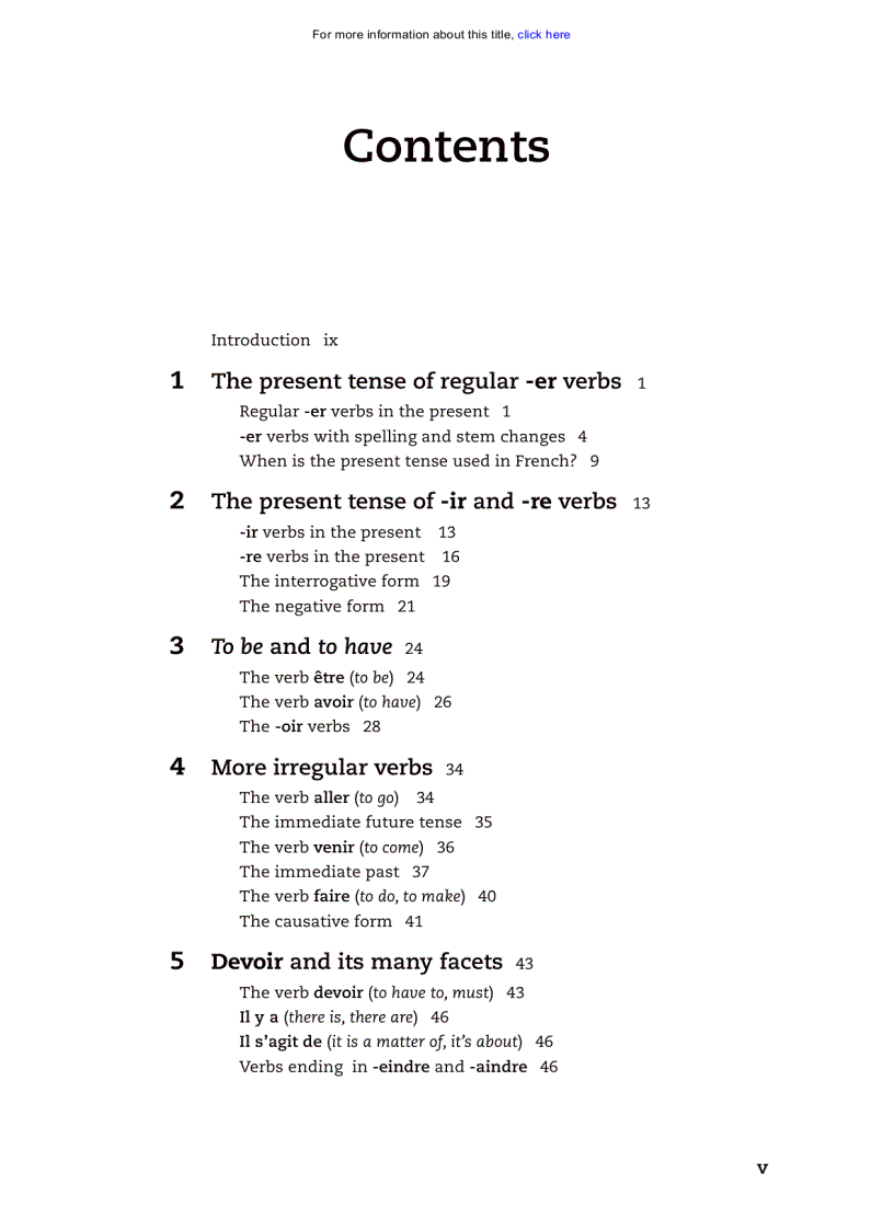 image for page Complete French Grammar in PDF