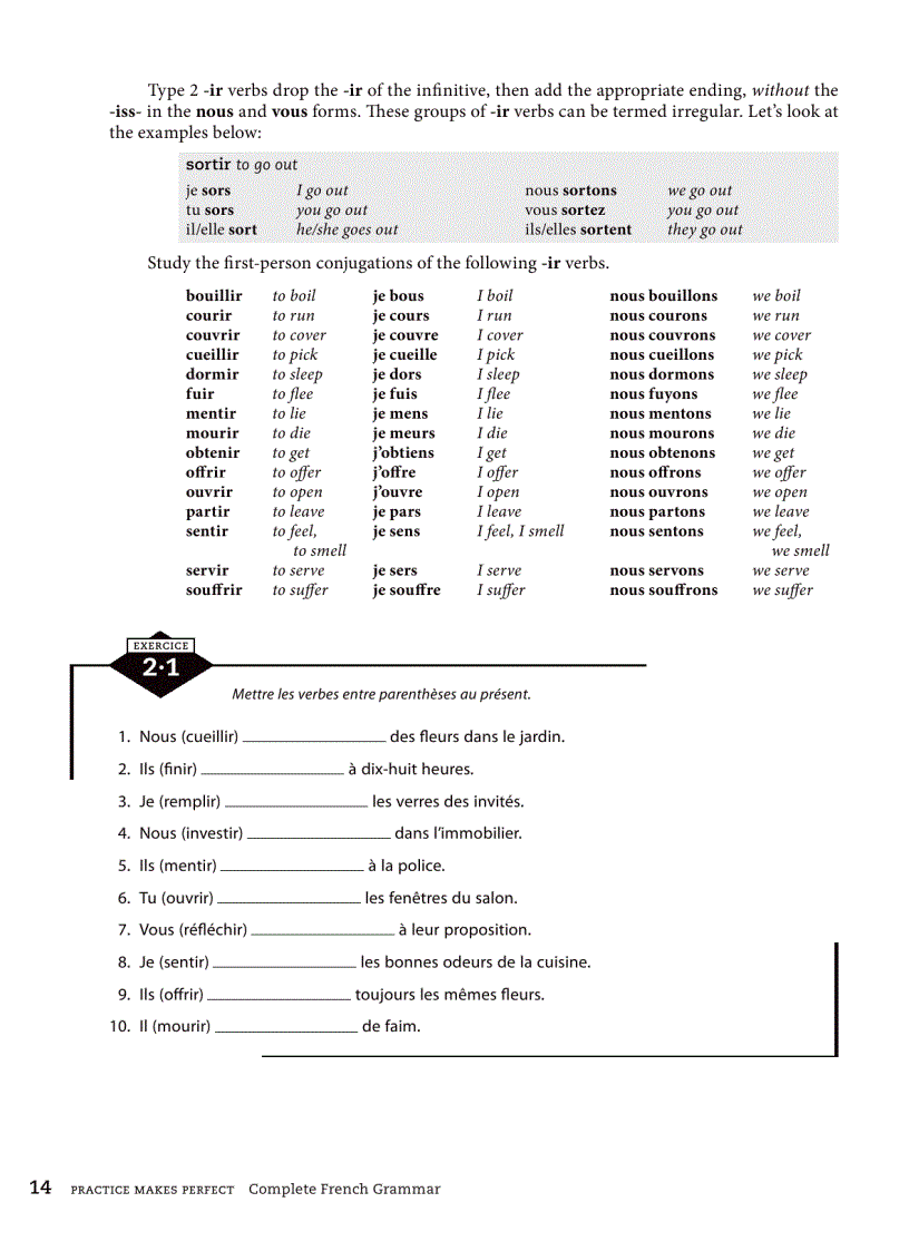 image for page Complete French Grammar in PDF