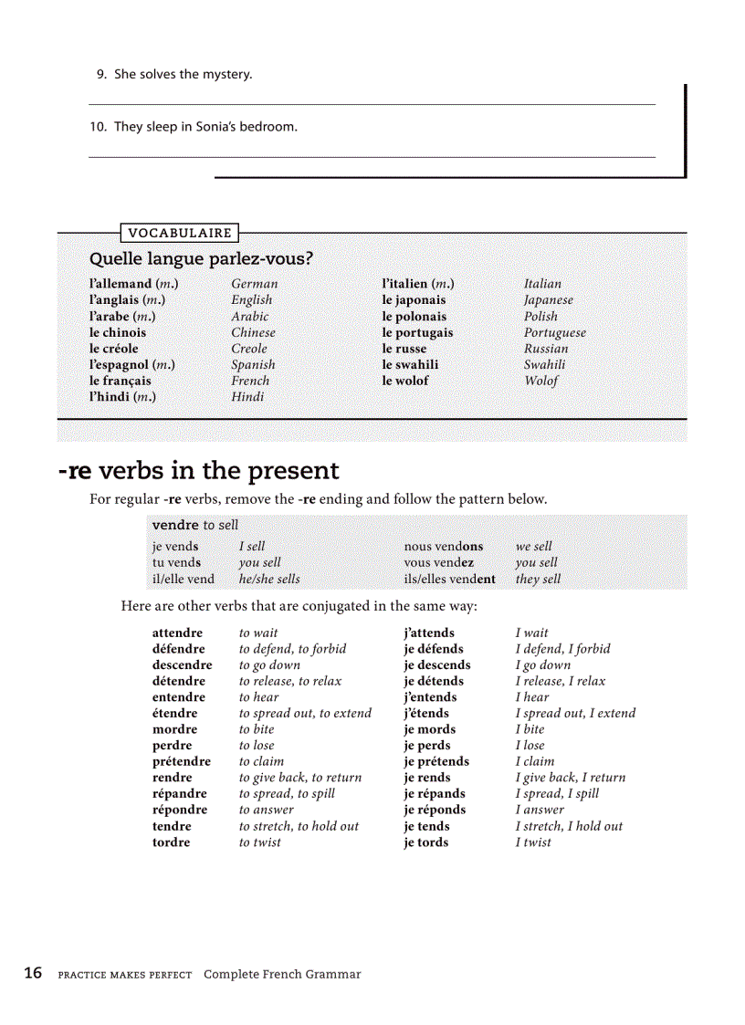 image for page Complete French Grammar in PDF