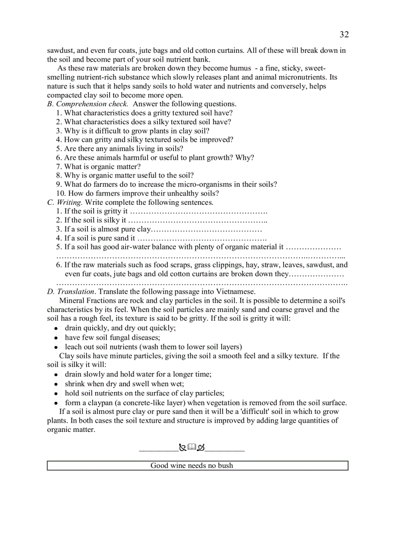 image for page English in agriculture