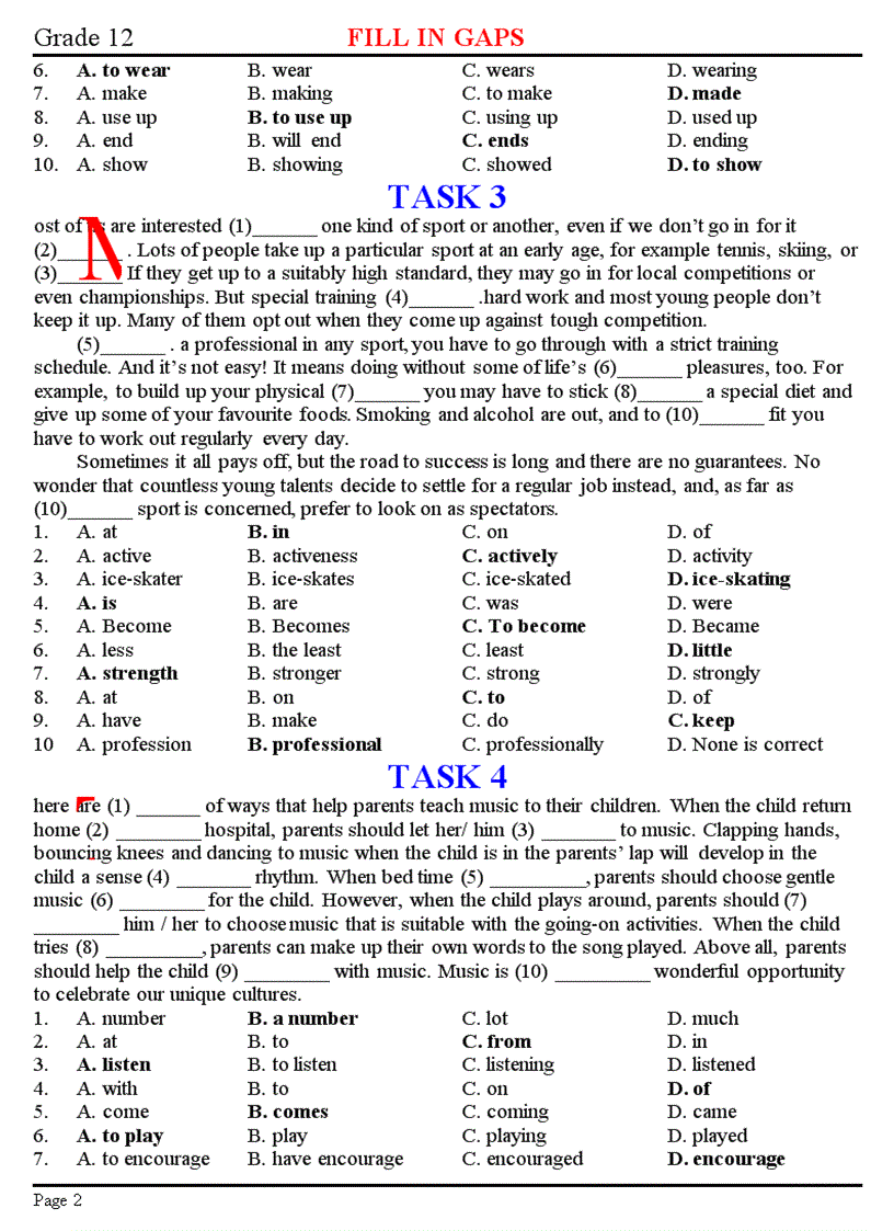 image for page Fill in gaps
