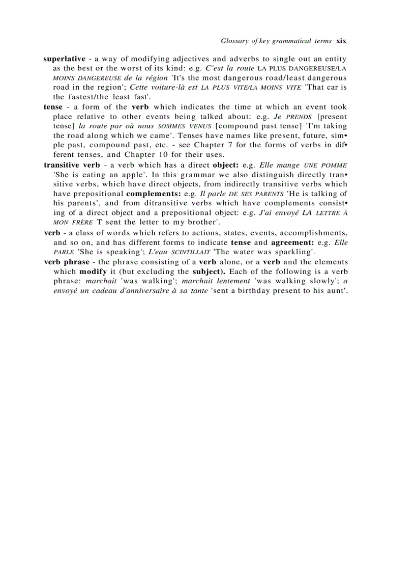 image for page French Grammar And Usage