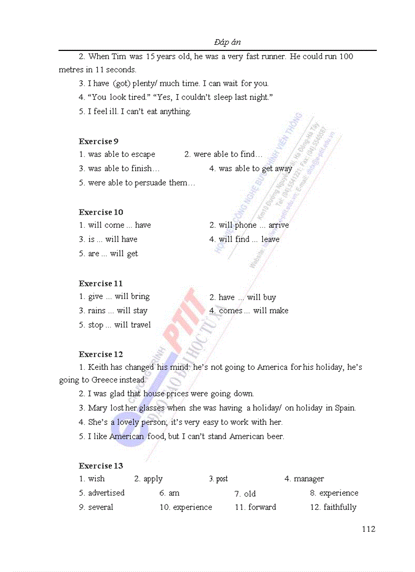 image for page Giáo trình Tiếng Anh Bài tập Quyển 2 dành cho SV năm I