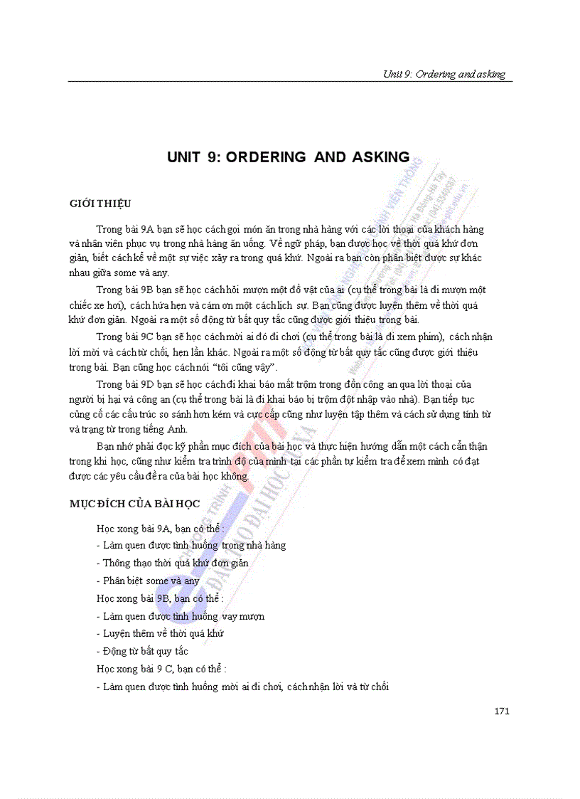 image for page Giáo trình Tiếng Anh dành cho SV năm I