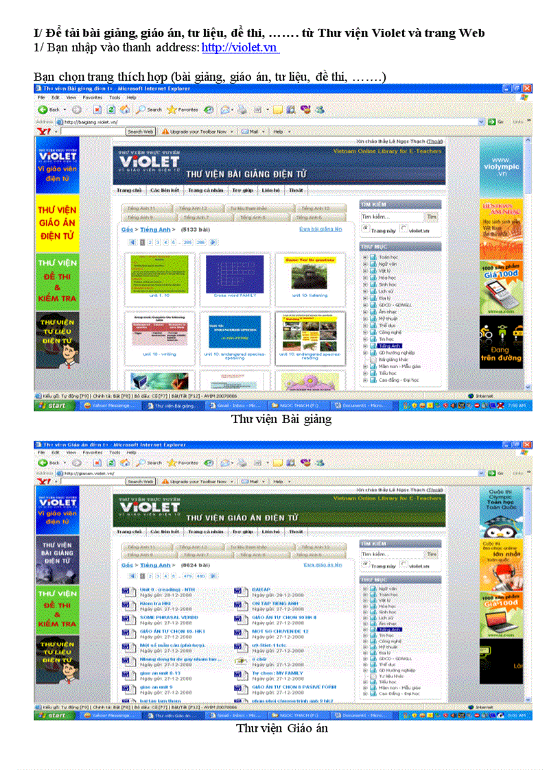 image for page Ha tải gửi tài liệu vào violet