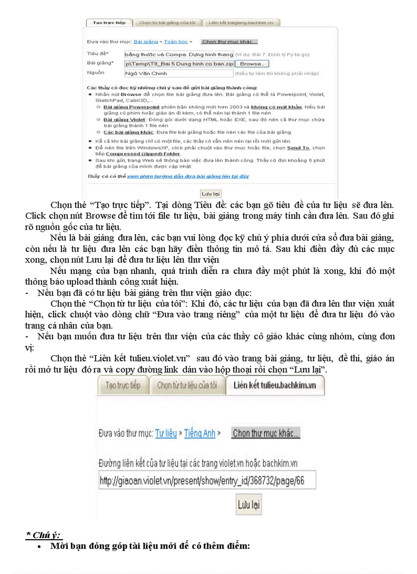 image for page Ha tải gửi tài liệu vào violet