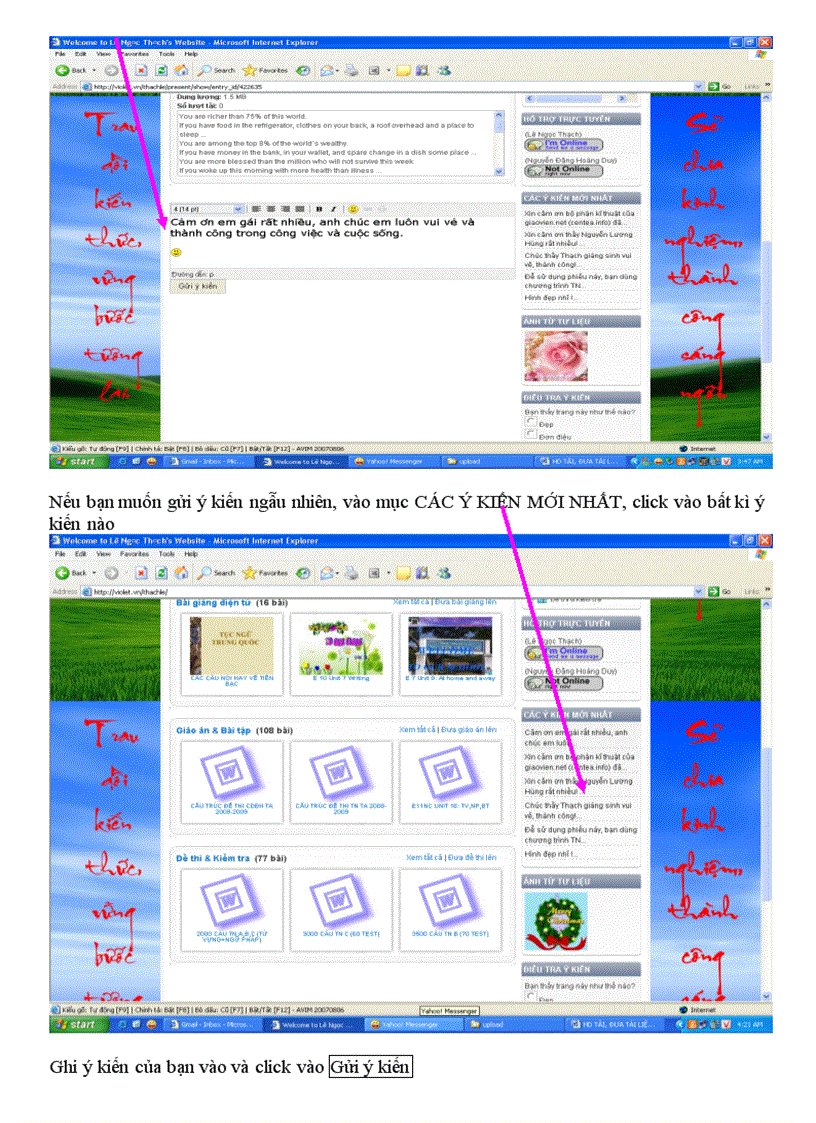 image for page Ha tải gửi tài liệu vào violet