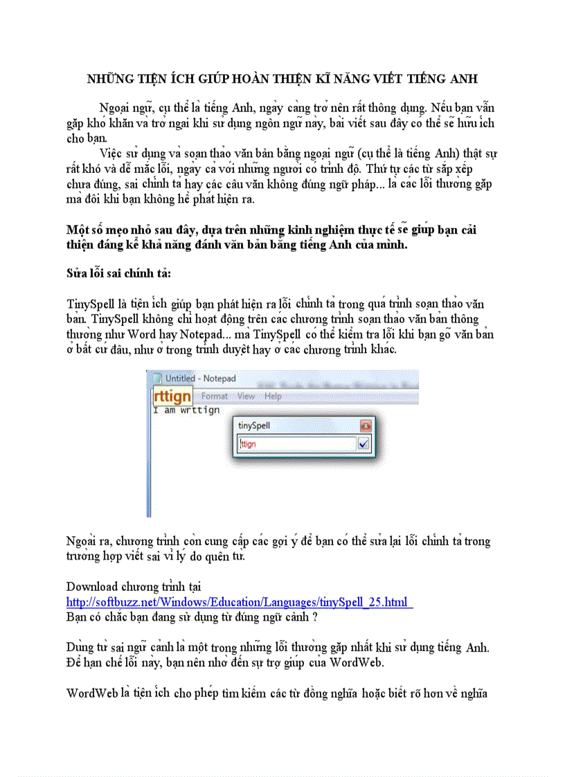 image for page Hoàn thiện kĩ năng viết tiếng Anh