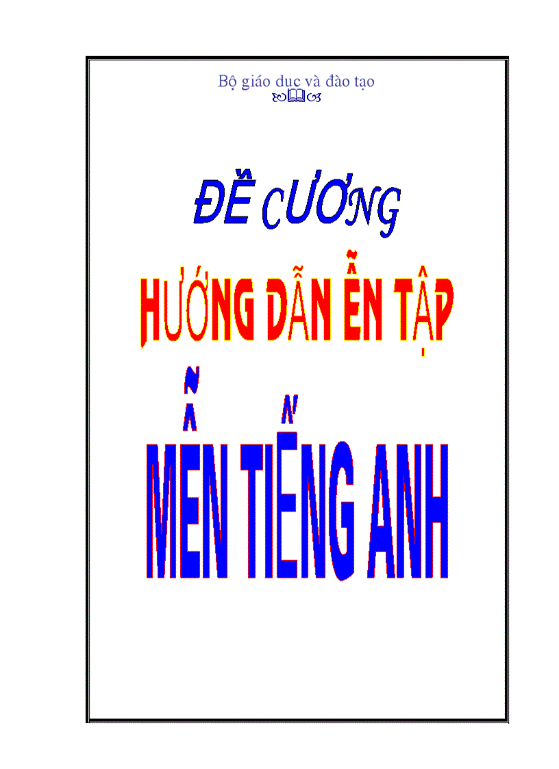 image for page Hướng dẫn ôn thi cao học môn anh văn