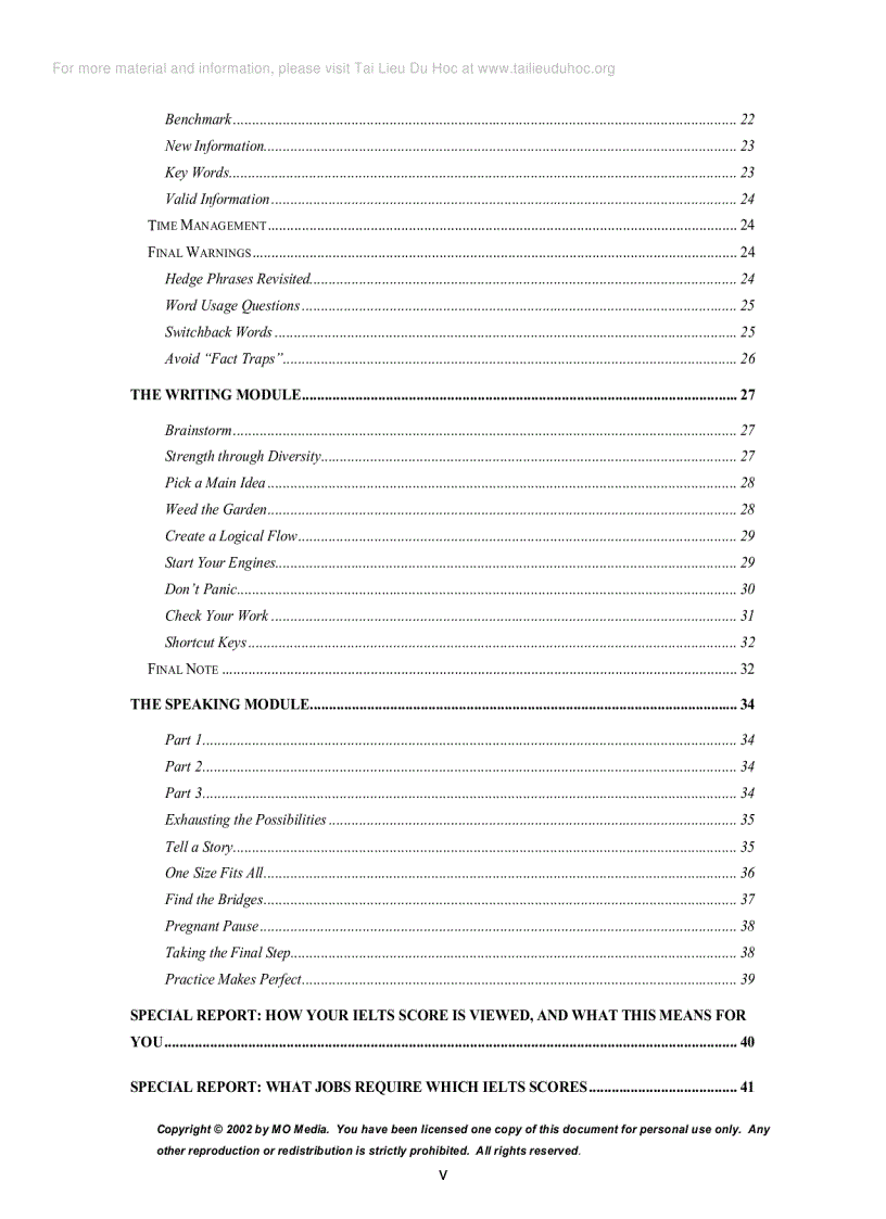 image for page Ielts secrets