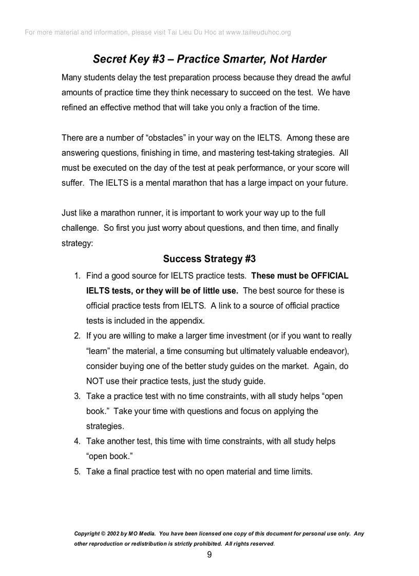 image for page Ielts secrets