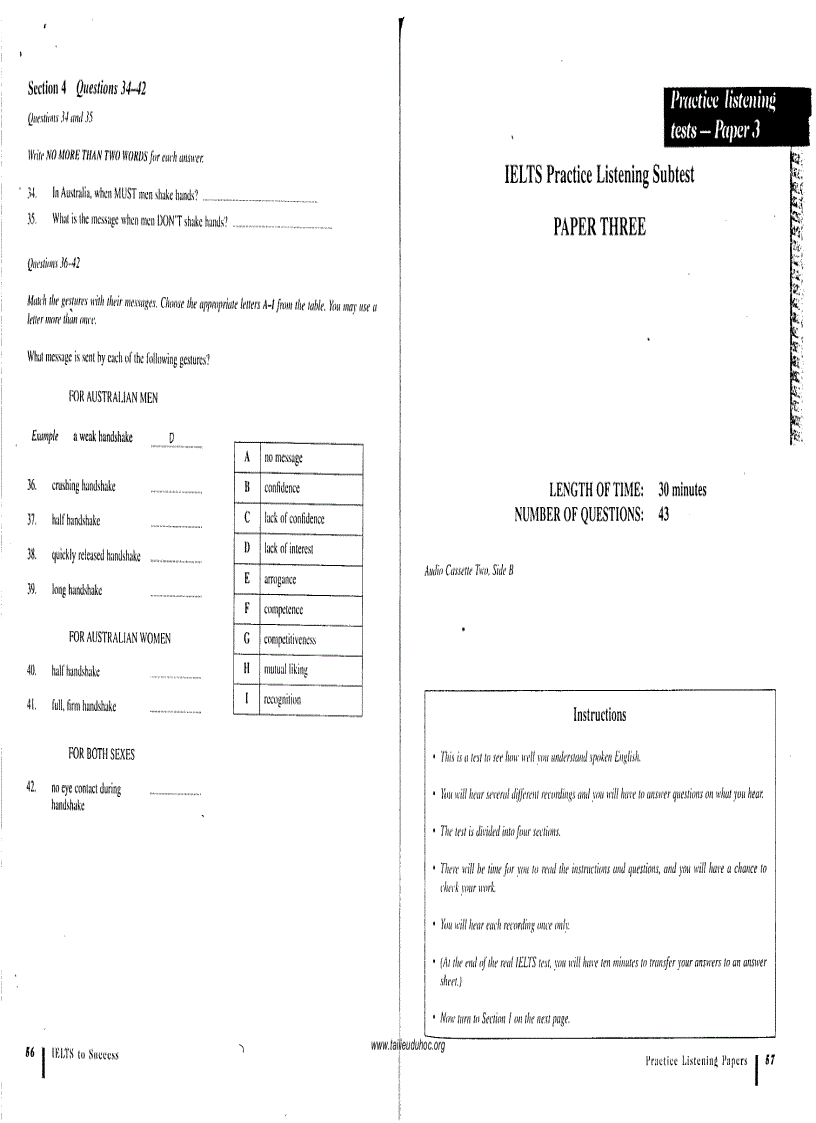 image for page IELTS to Success