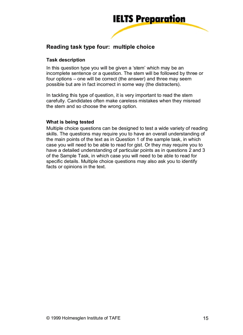 image for page Ielts reading