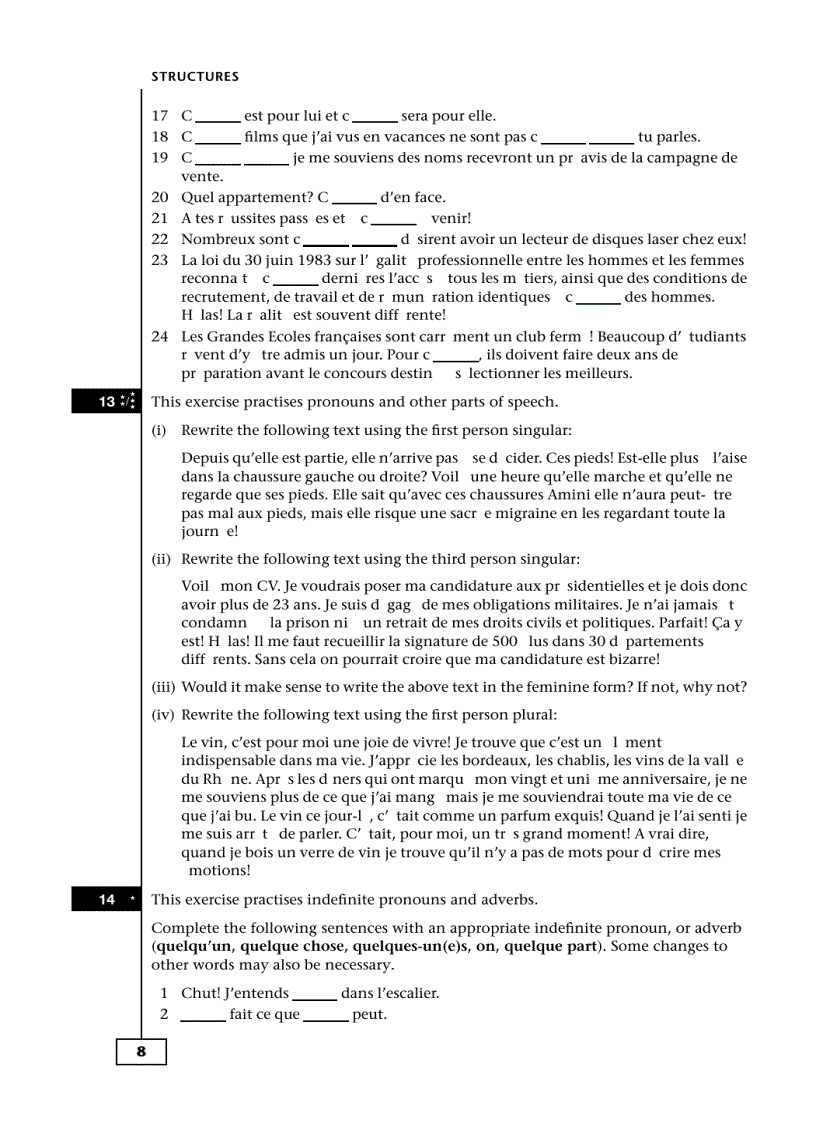 image for page Modern French Grammar Workbook