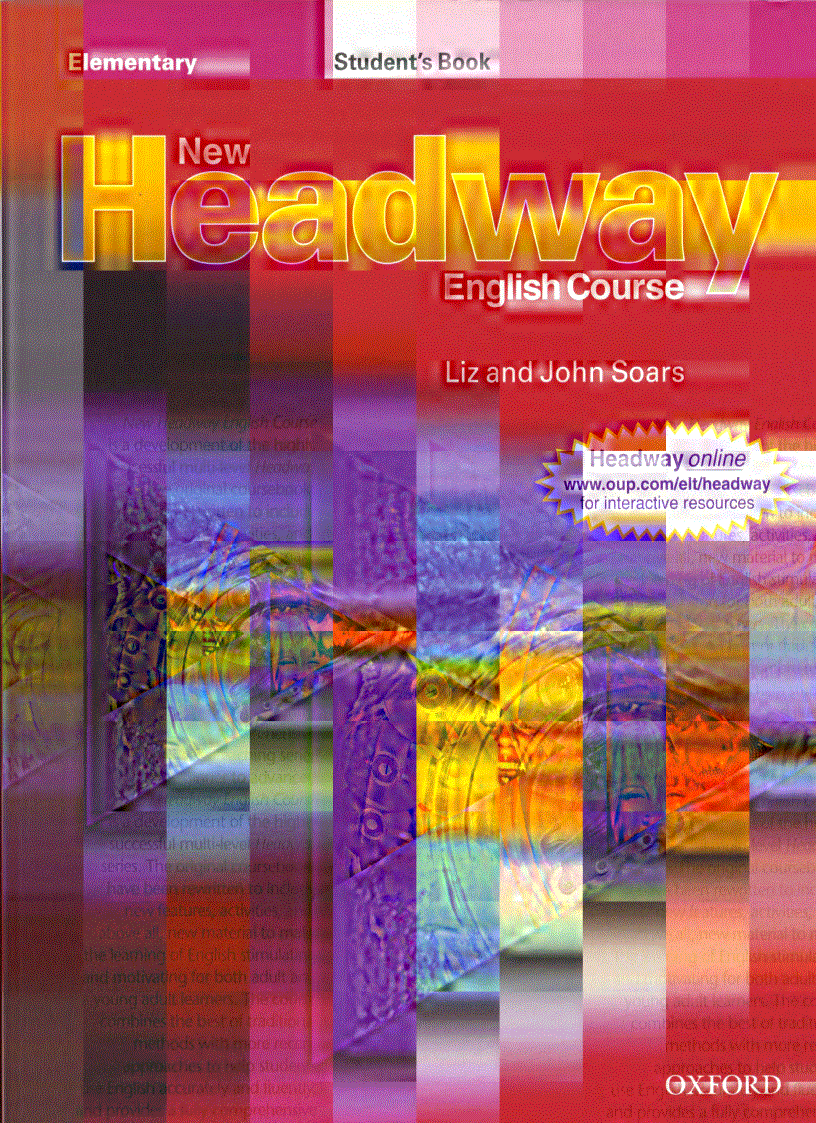 image for page New Headway Elementary Student book