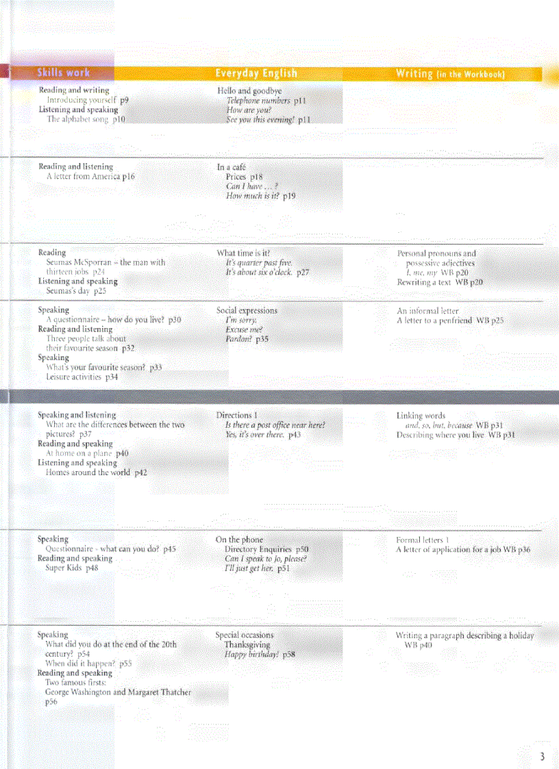 image for page New Headway Elementary Student book