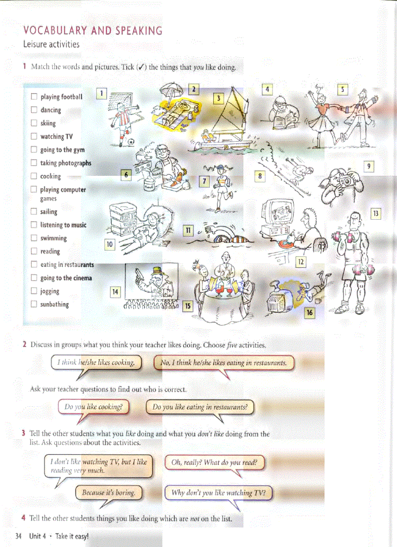 image for page New Headway Elementary Student book